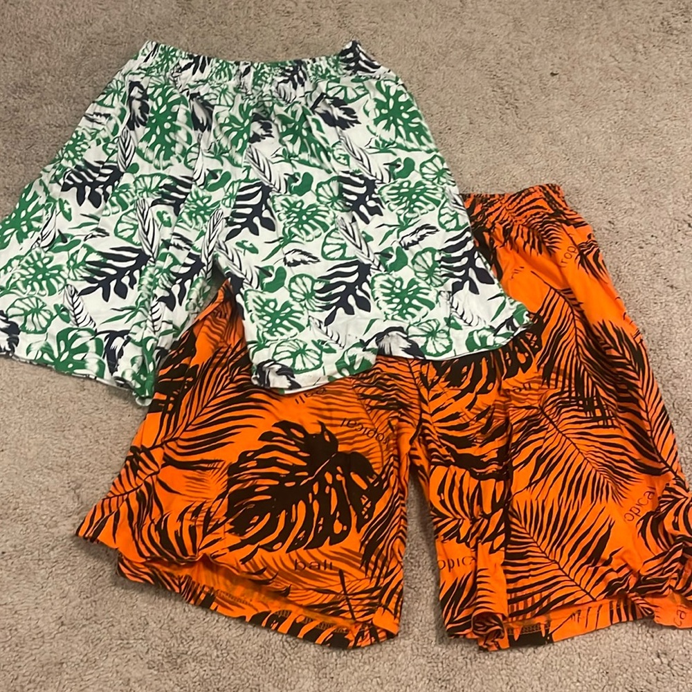 Authentic Bali Shorts Made In Indonesia 2 PAIRS!